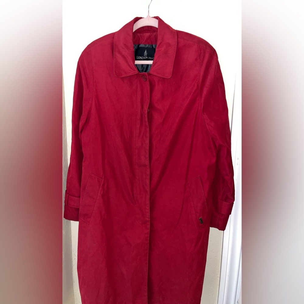 London Fog Red Coat